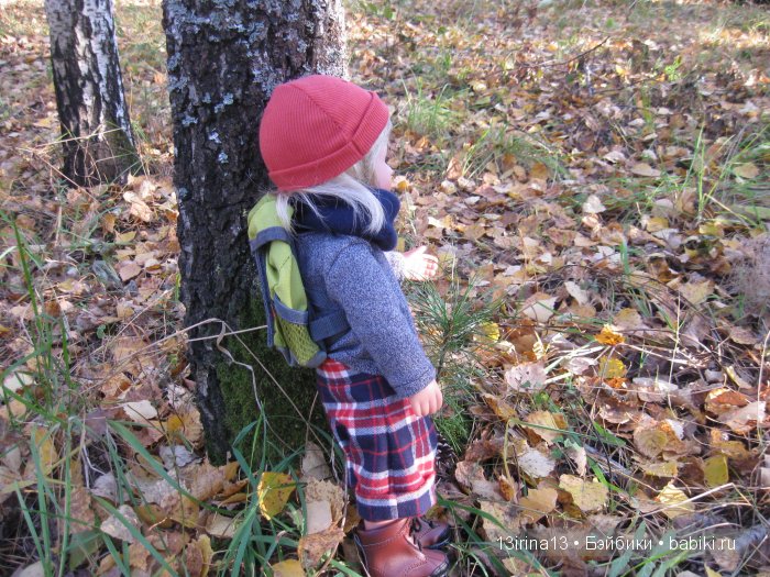 Мальчик Симон, девочка мини-Адорочка и осень