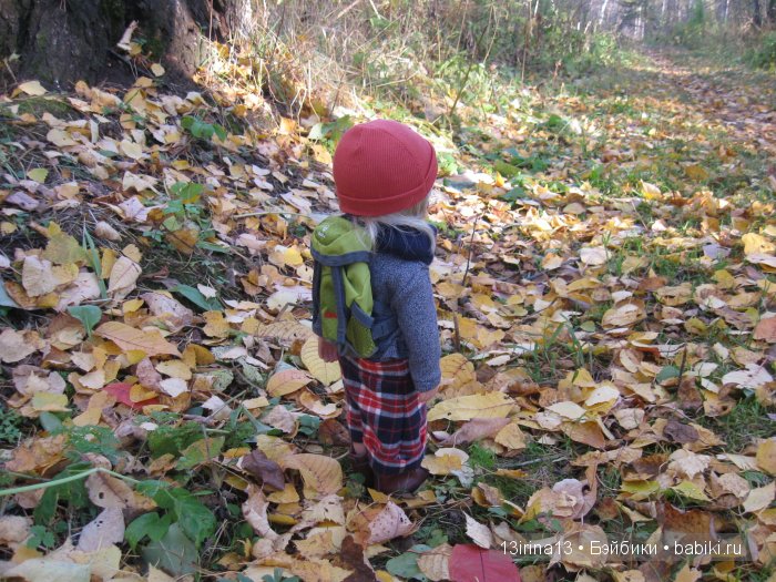 Мальчик Симон, девочка мини-Адорочка и осень (фото 2)