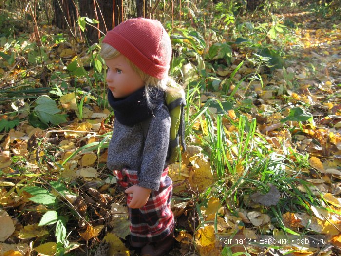 Мальчик Симон, девочка мини-Адорочка и осень