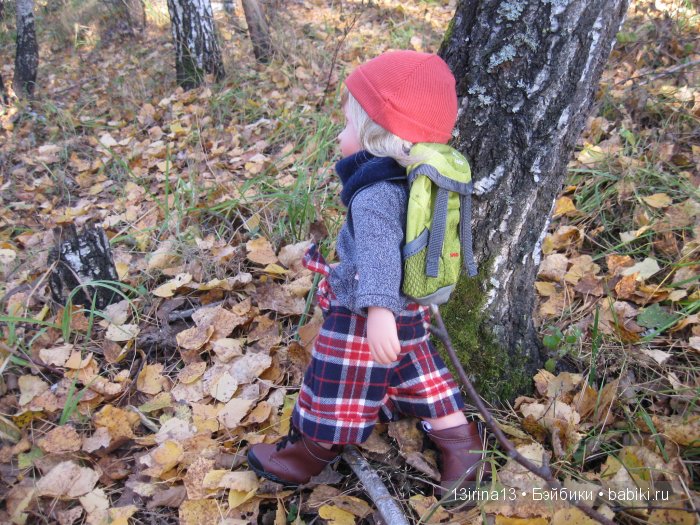 Мальчик Симон, девочка мини-Адорочка и осень