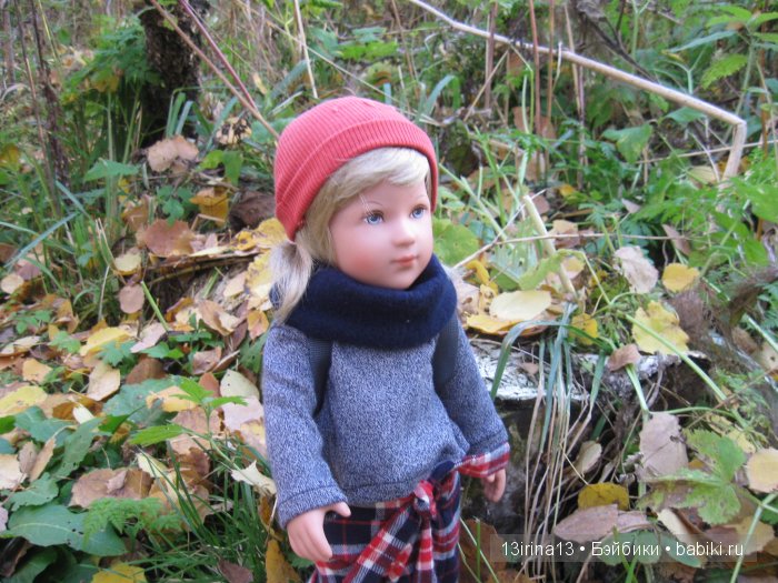 Мальчик Симон, девочка мини-Адорочка и осень