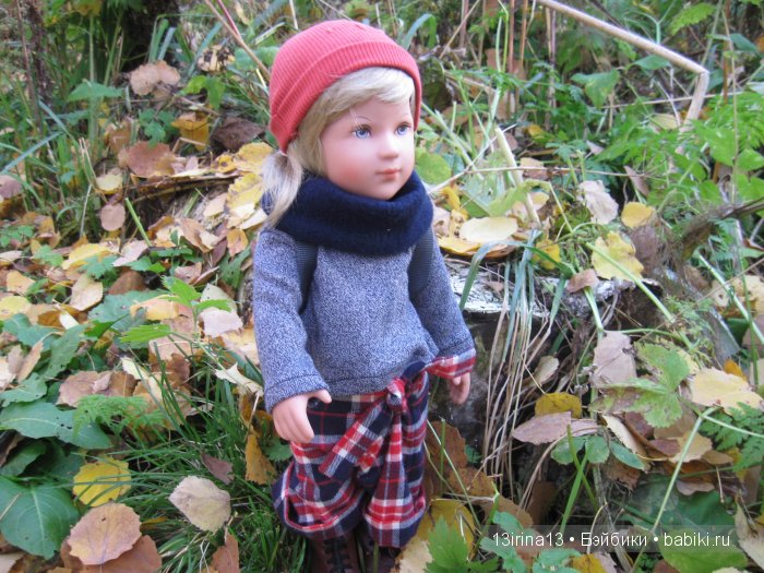 Мальчик Симон, девочка мини-Адорочка и осень