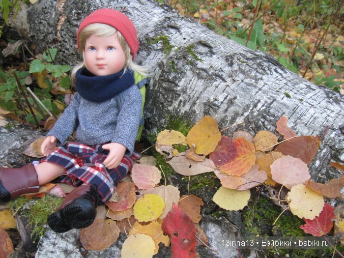 Мальчик Симон, девочка мини-Адорочка и осень