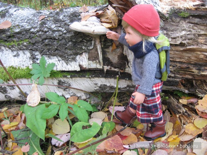 Мальчик Симон, девочка мини-Адорочка и осень