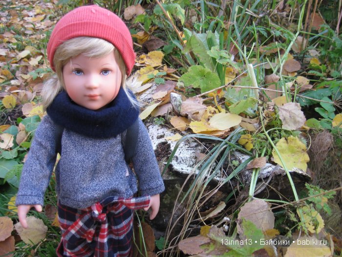 Мальчик Симон, девочка мини-Адорочка и осень