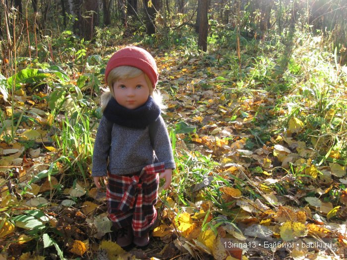 Мальчик Симон, девочка мини-Адорочка и осень