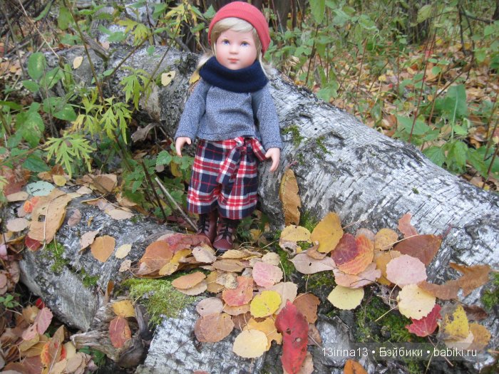 Мальчик Симон, девочка мини-Адорочка и осень