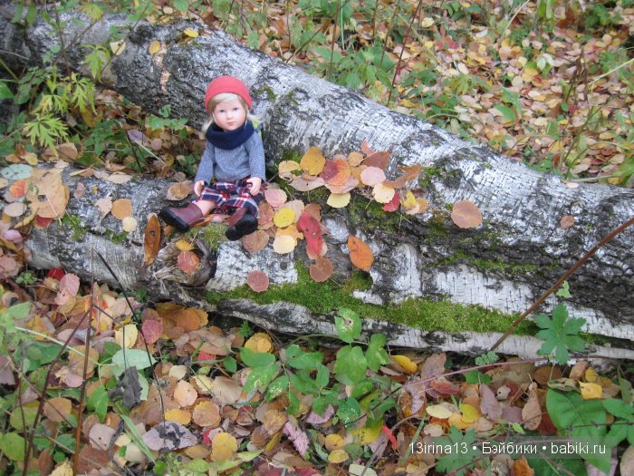 Мальчик Симон, девочка мини-Адорочка и осень