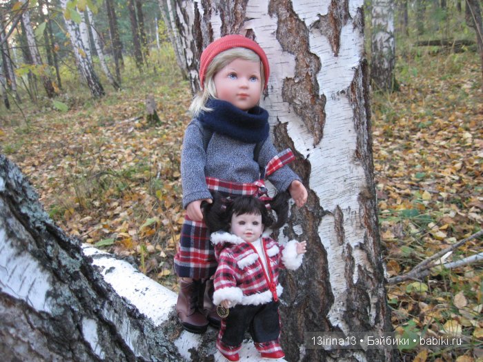 Мальчик Симон, девочка мини-Адорочка и осень