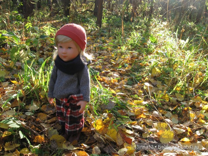 Мальчик Симон, девочка мини-Адорочка и осень