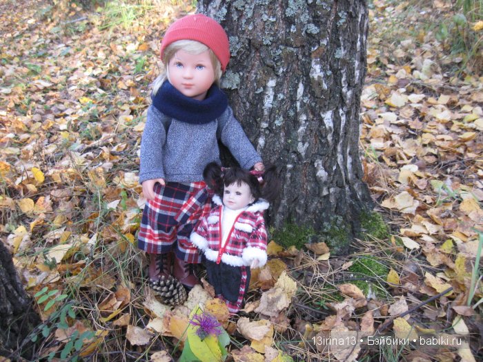 Мальчик Симон, девочка мини-Адорочка и осень