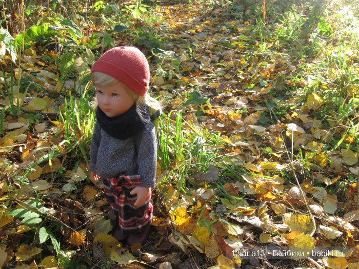 Мальчик Симон, девочка мини-Адорочка и осень