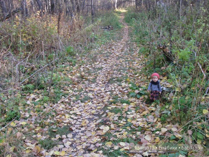 Мальчик Симон, девочка мини-Адорочка и осень