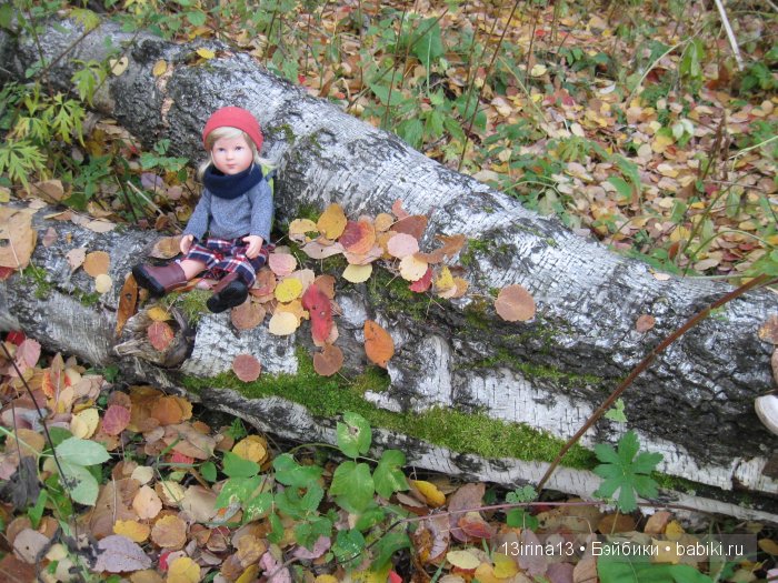 Мальчик Симон, девочка мини-Адорочка и осень