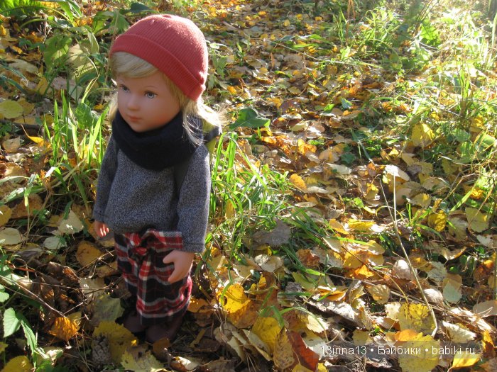 Мальчик Симон, девочка мини-Адорочка и осень