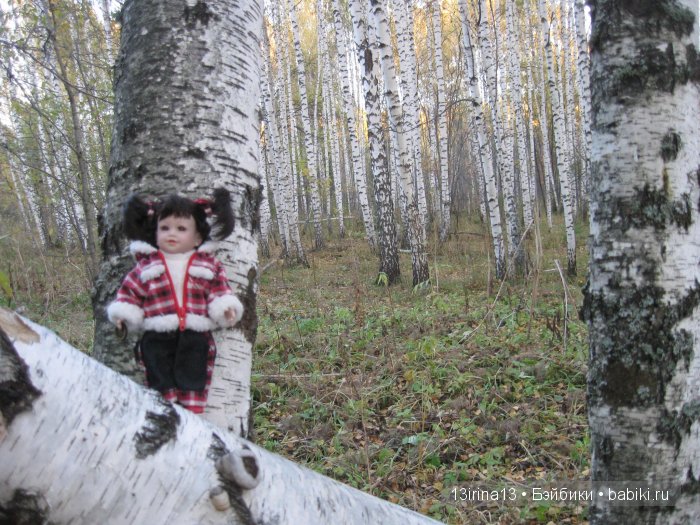 Мальчик Симон, девочка мини-Адорочка и осень