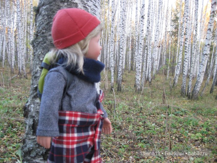 Мальчик Симон, девочка мини-Адорочка и осень