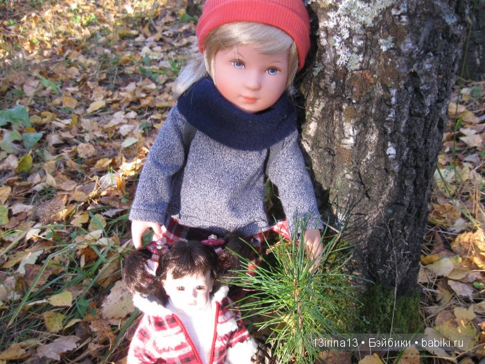 Мальчик Симон, девочка мини-Адорочка и осень