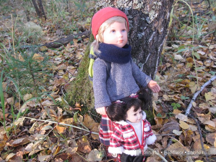 Мальчик Симон, девочка мини-Адорочка и осень