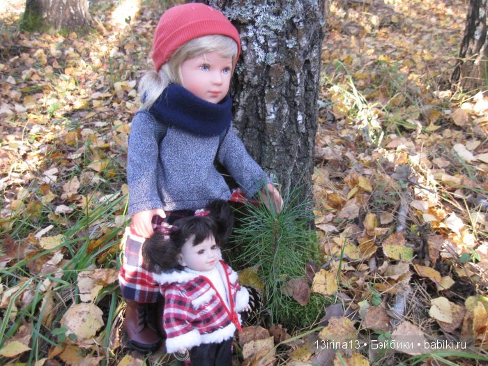 Мальчик Симон, девочка мини-Адорочка и осень