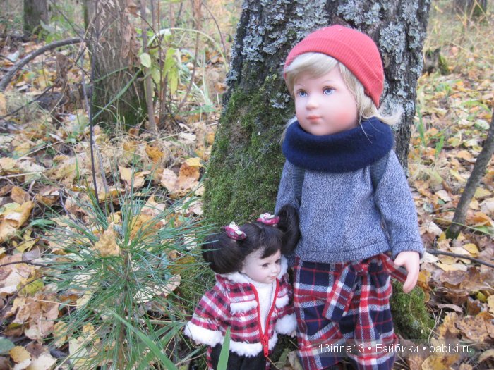 Мальчик Симон, девочка мини-Адорочка и осень