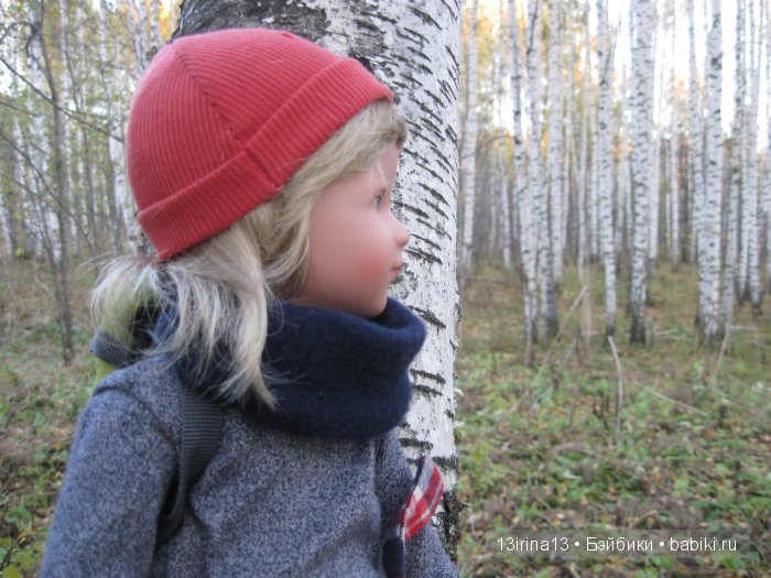 Мальчик Симон, девочка мини-Адорочка и осень