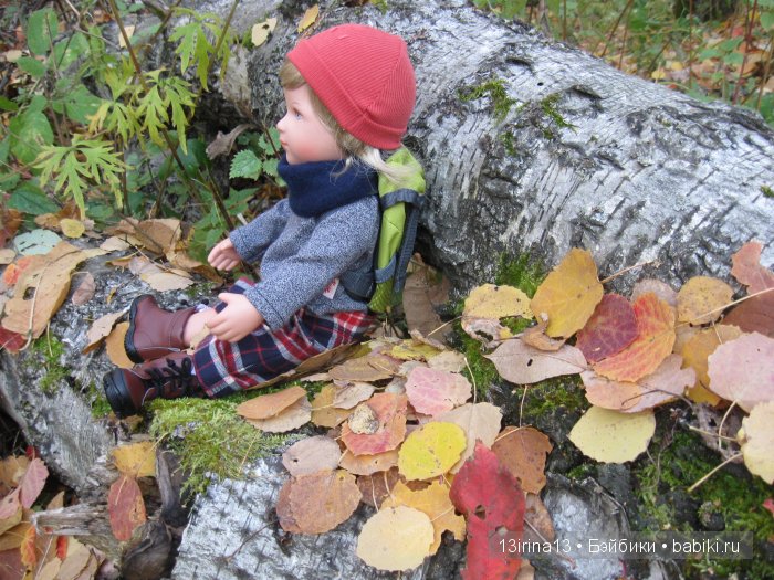 Мальчик Симон, девочка мини-Адорочка и осень