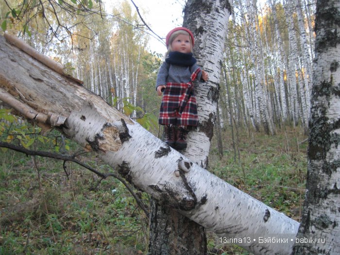 Мальчик Симон, девочка мини-Адорочка и осень
