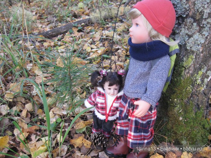 Мальчик Симон, девочка мини-Адорочка и осень