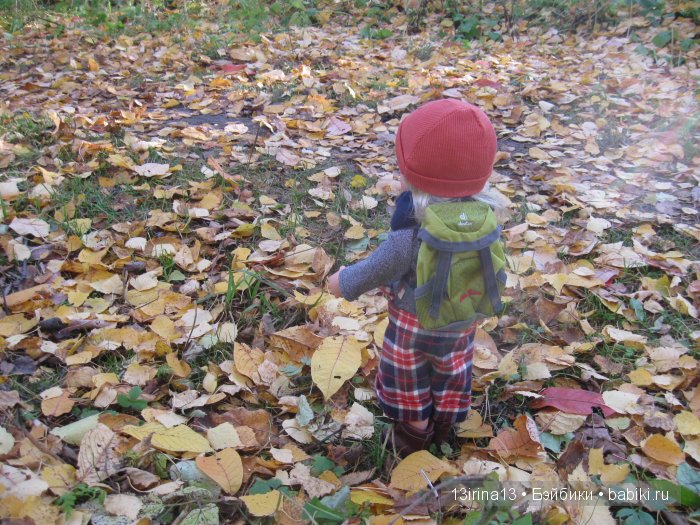 Мальчик Симон, девочка мини-Адорочка и осень (фото 9)