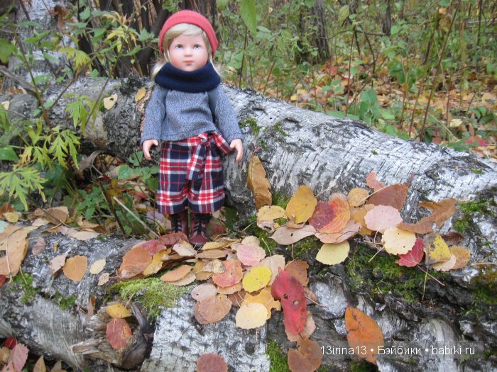 Мальчик Симон, девочка мини-Адорочка и осень