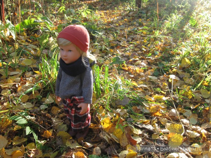 Мальчик Симон, девочка мини-Адорочка и осень