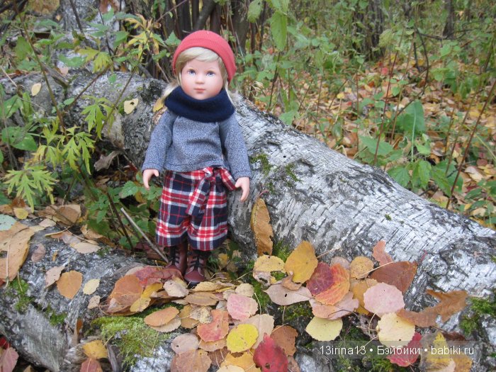 Мальчик Симон, девочка мини-Адорочка и осень