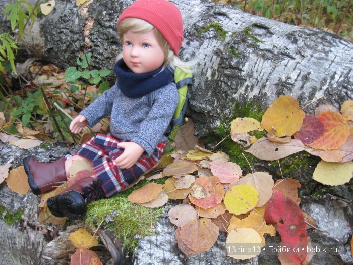 Мальчик Симон, девочка мини-Адорочка и осень