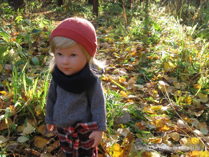 Мальчик Симон, девочка мини-Адорочка и осень