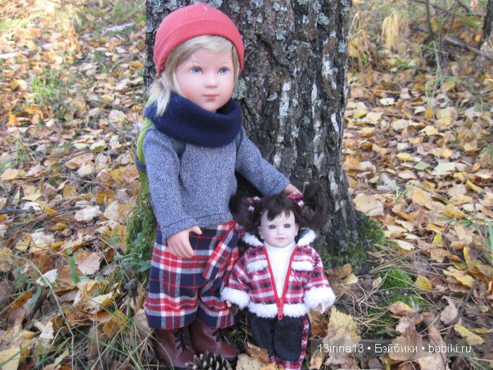 Мальчик Симон, девочка мини-Адорочка и осень