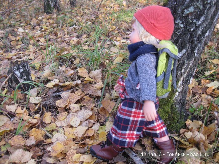 Мальчик Симон, девочка мини-Адорочка и осень