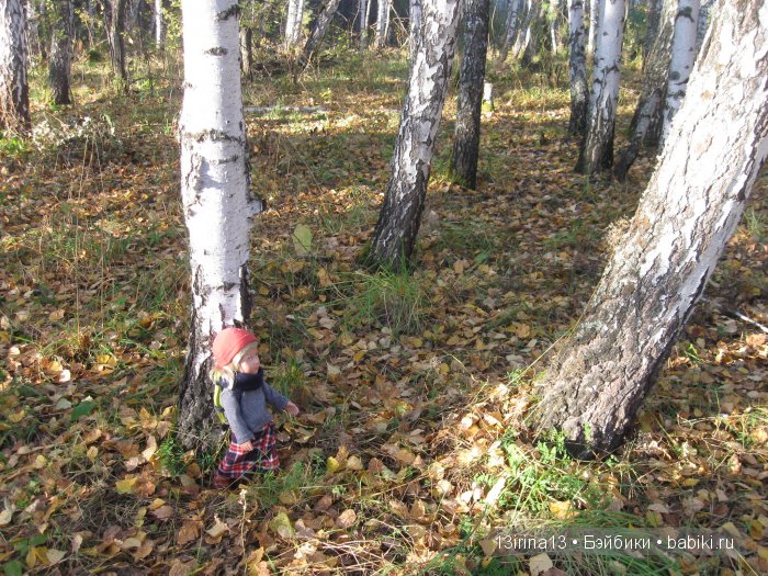 Мальчик Симон, девочка мини-Адорочка и осень