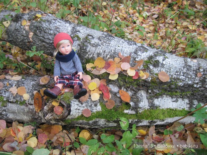 Мальчик Симон, девочка мини-Адорочка и осень
