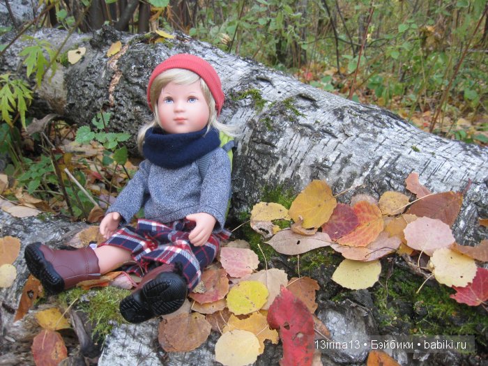 Мальчик Симон, девочка мини-Адорочка и осень