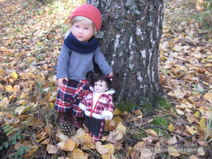 Мальчик Симон, девочка мини-Адорочка и осень