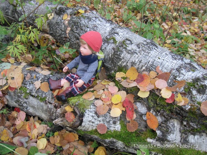 Мальчик Симон, девочка мини-Адорочка и осень
