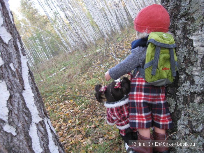 Мальчик Симон, девочка мини-Адорочка и осень