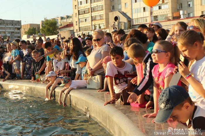 Добрый праздник в нашем городе. Второй день-праздник маленького томича(часть 2)