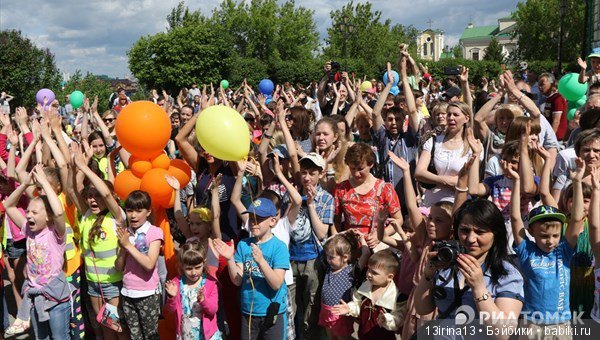 Добрый праздник в нашем городе. Второй день-праздник маленького томича(часть 2)