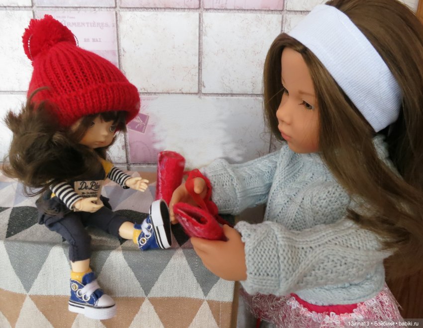 Валенки, мишка и любовь — Разные шарнирные куклы (не БЖД): редкие (фото 9)