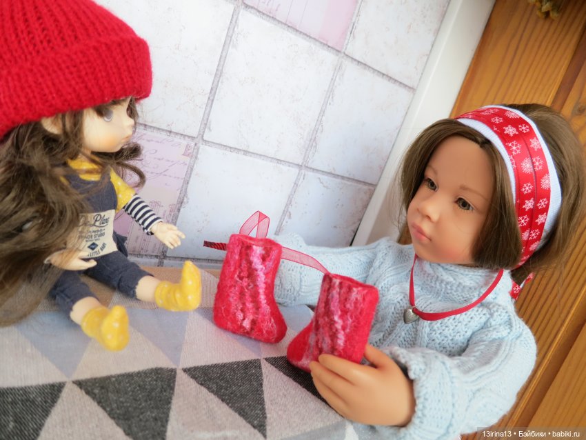 Валенки, мишка и любовь — Разные шарнирные куклы (не БЖД): редкие