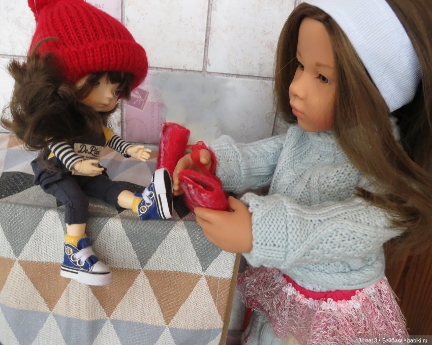 Валенки, мишка и любовь — Разные шарнирные куклы (не БЖД): редкие