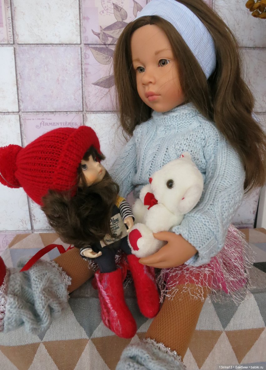 Валенки, мишка и любовь — Разные шарнирные куклы (не БЖД): редкие