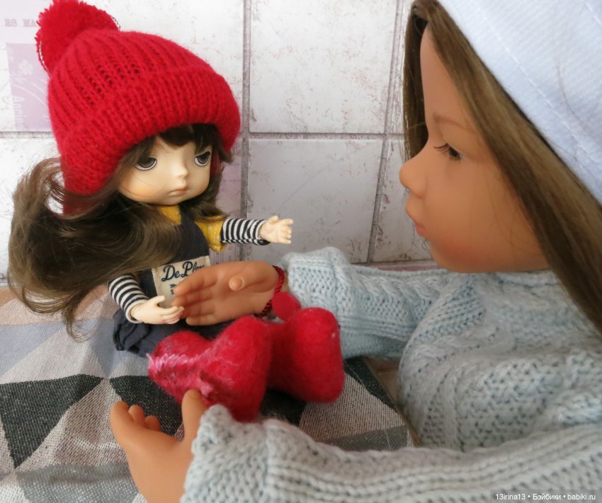 Валенки, мишка и любовь — Разные шарнирные куклы (не БЖД): редкие